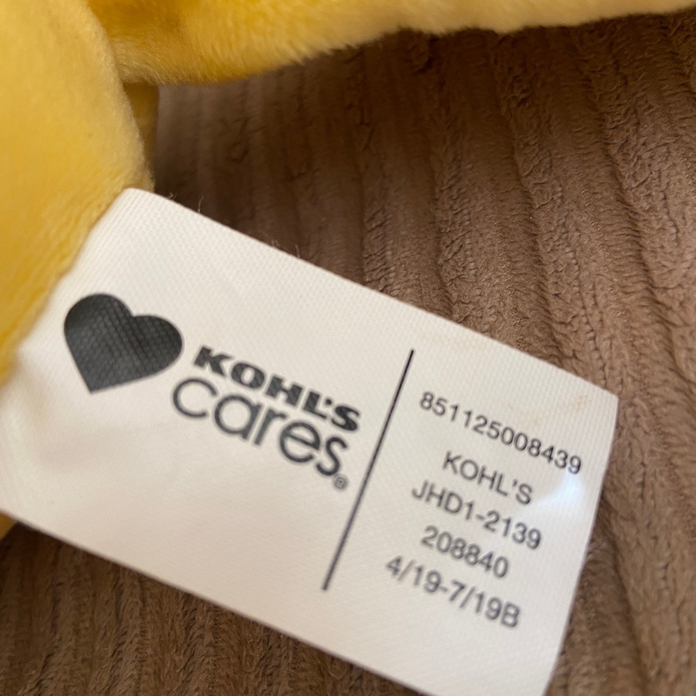 Kohl’s Cares Woodstock Plush - NWOT - Picture 5 of 7